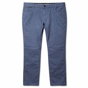 BONOBOS Performance Link Slim-Fit 3XDRY Pant Sz 32x32 Blue Stretch Water Resist